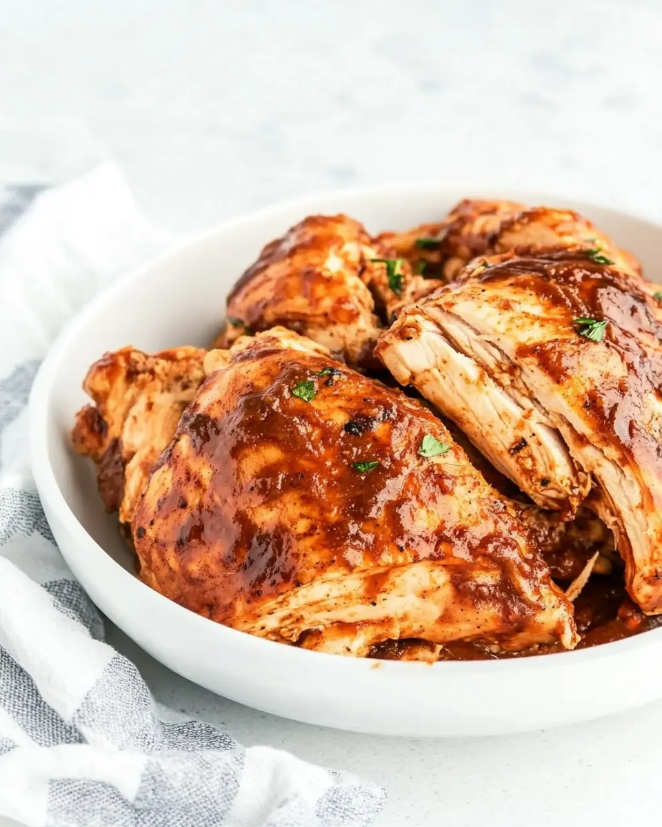 Homemade Instant-Pot BBQ Chicken photo