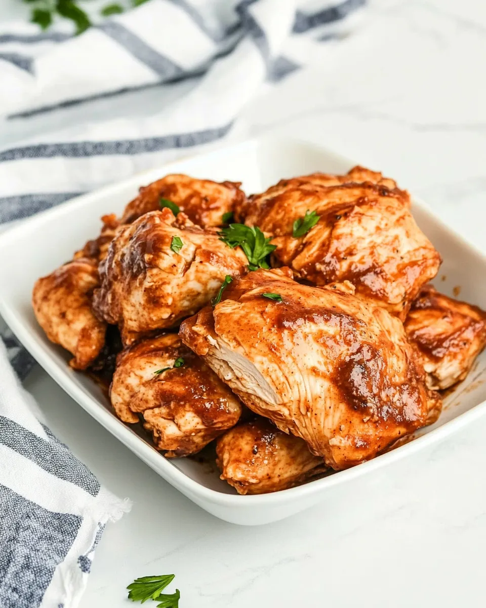 Easy Instant-Pot BBQ Chicken recipe photo
