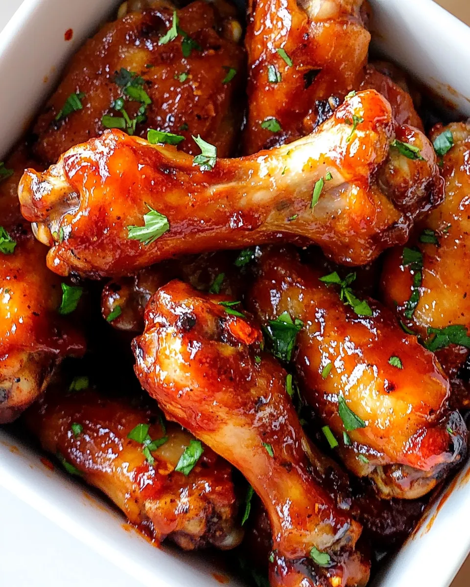 Easy Instant Pot BBQ Chicken Wings Recipe picture