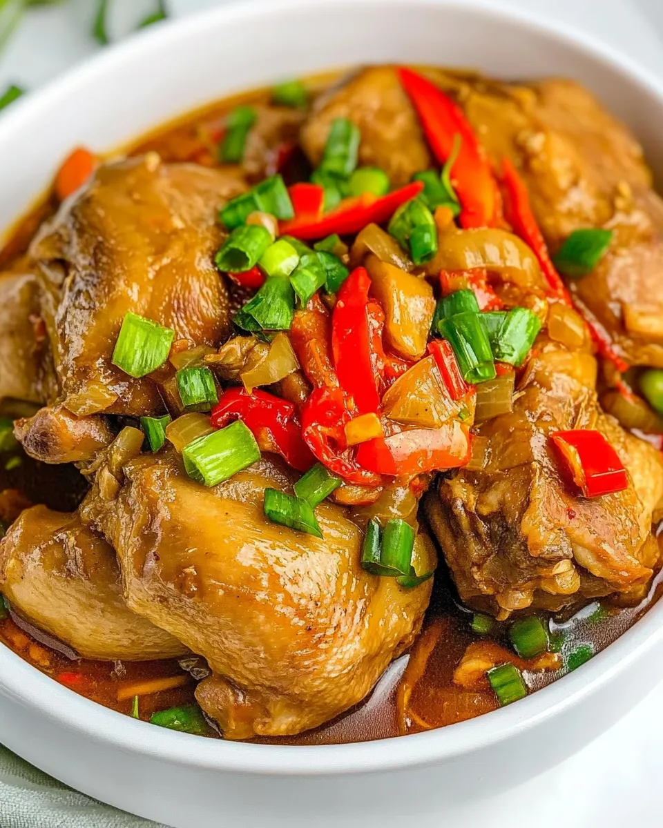 Easy Instant Pot Chicken Adobo recipe photo