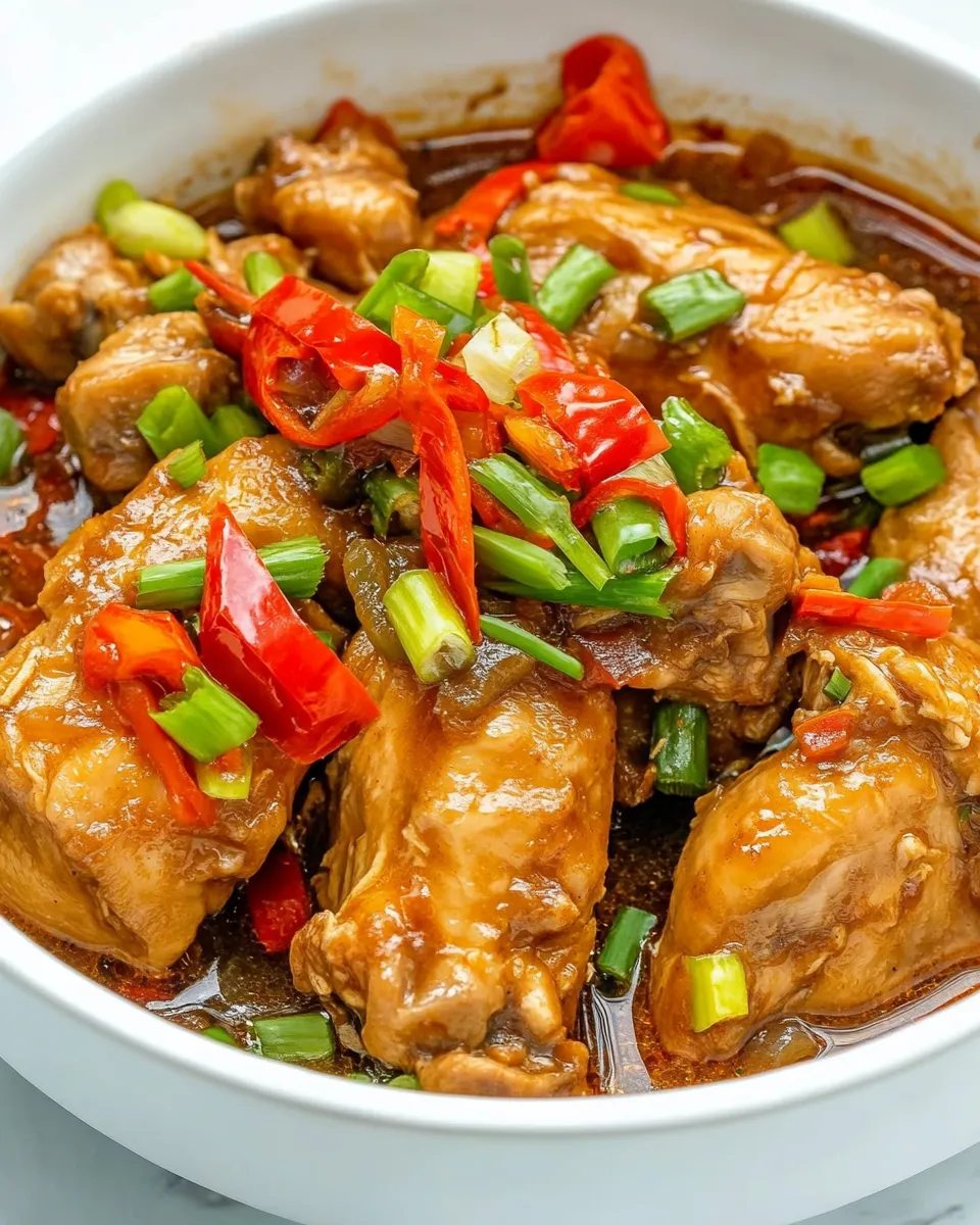 Delicious Instant Pot Chicken Adobo dish photo