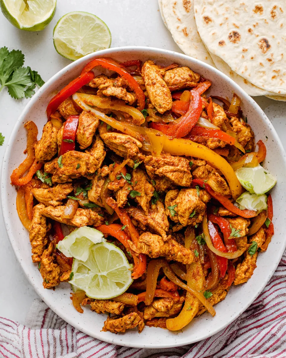 Homemade Instant Pot Chicken Fajitas recipe photo
