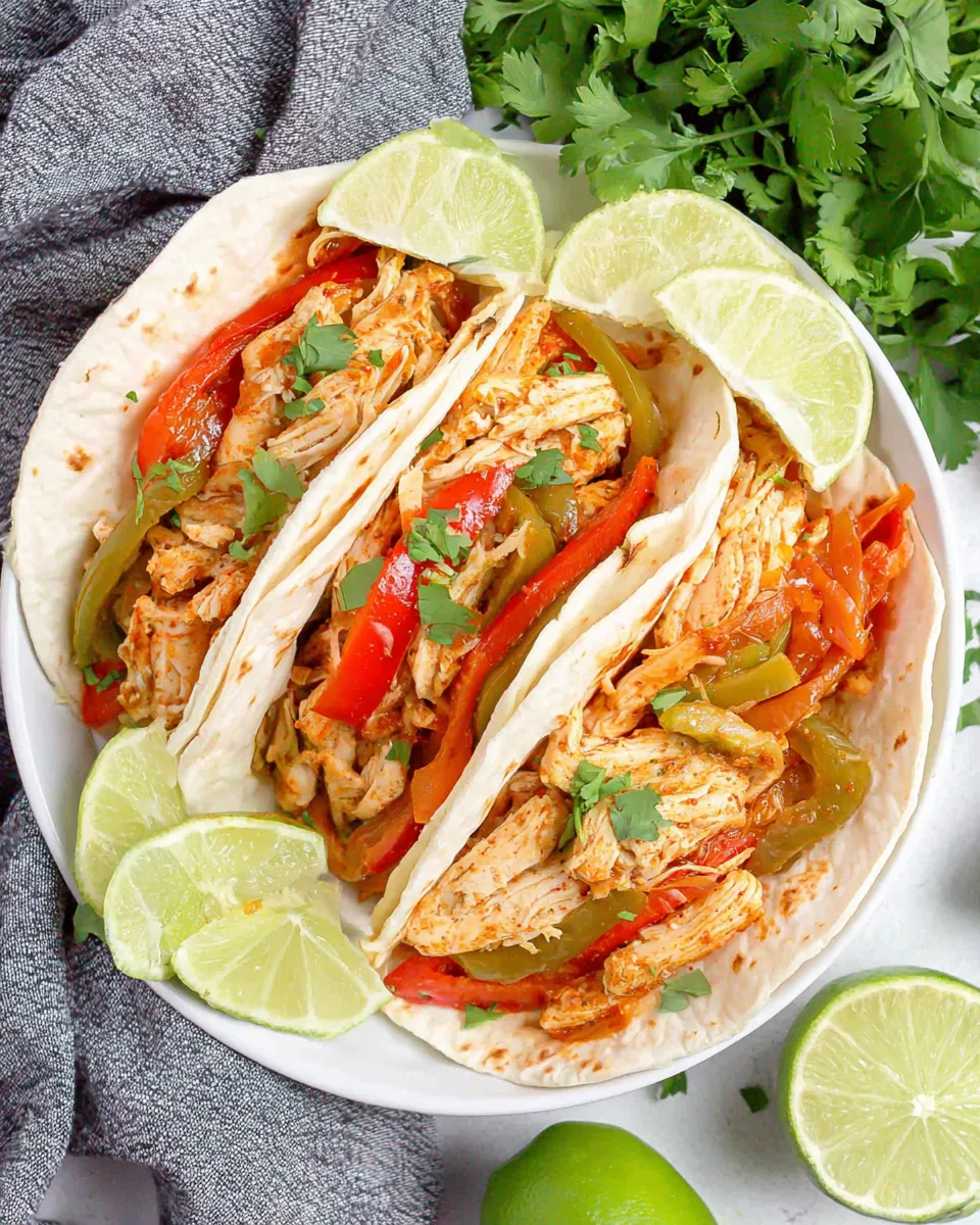 Homemade Instant Pot Chicken Fajitas Recipe photo