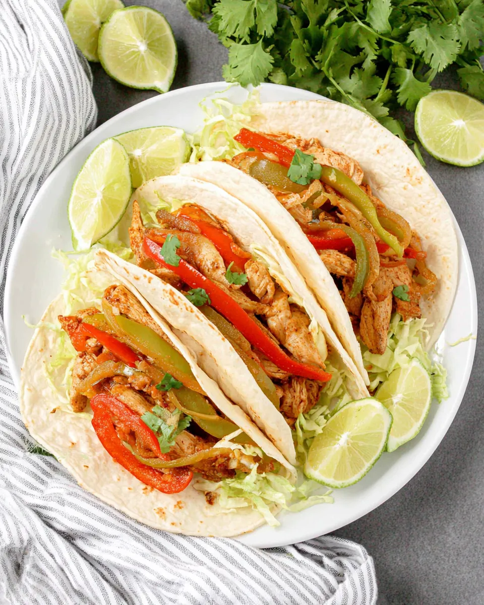 Easy Instant Pot Chicken Fajitas Recipe recipe photo