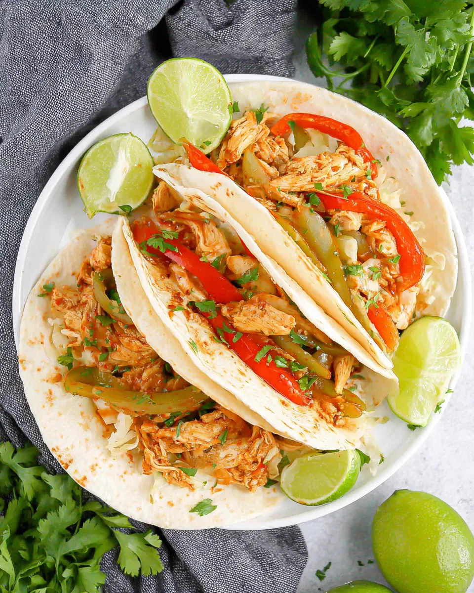 Delicious Instant Pot Chicken Fajitas Recipe dish photo