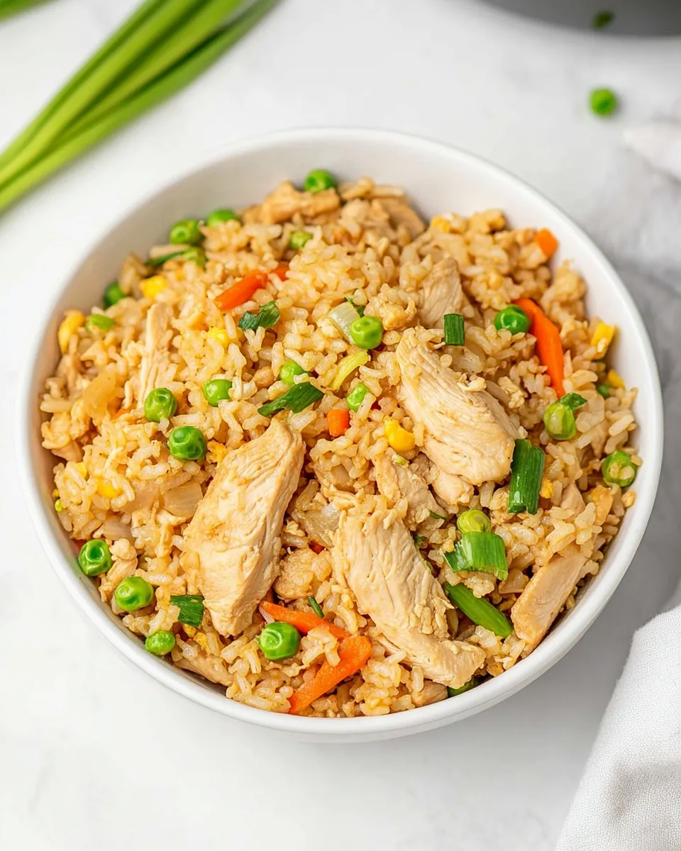 Homemade Instant Pot Chicken Fried Rice photo