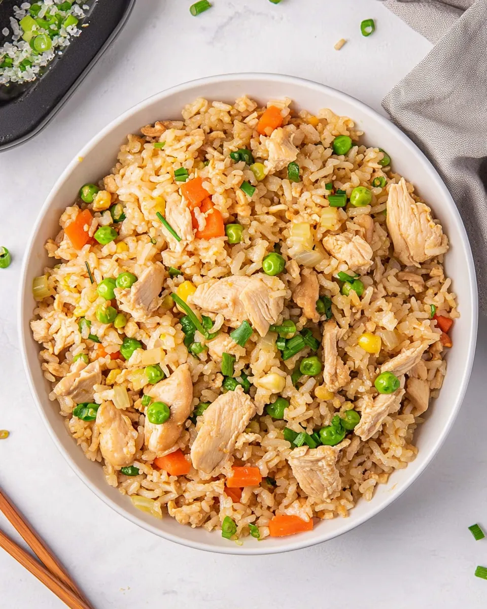 Classic Instant Pot Chicken Fried Rice image