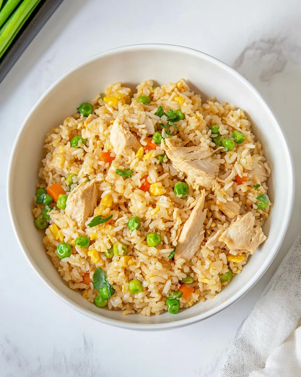 Easy Instant Pot Chicken Fried Rice recipe photo