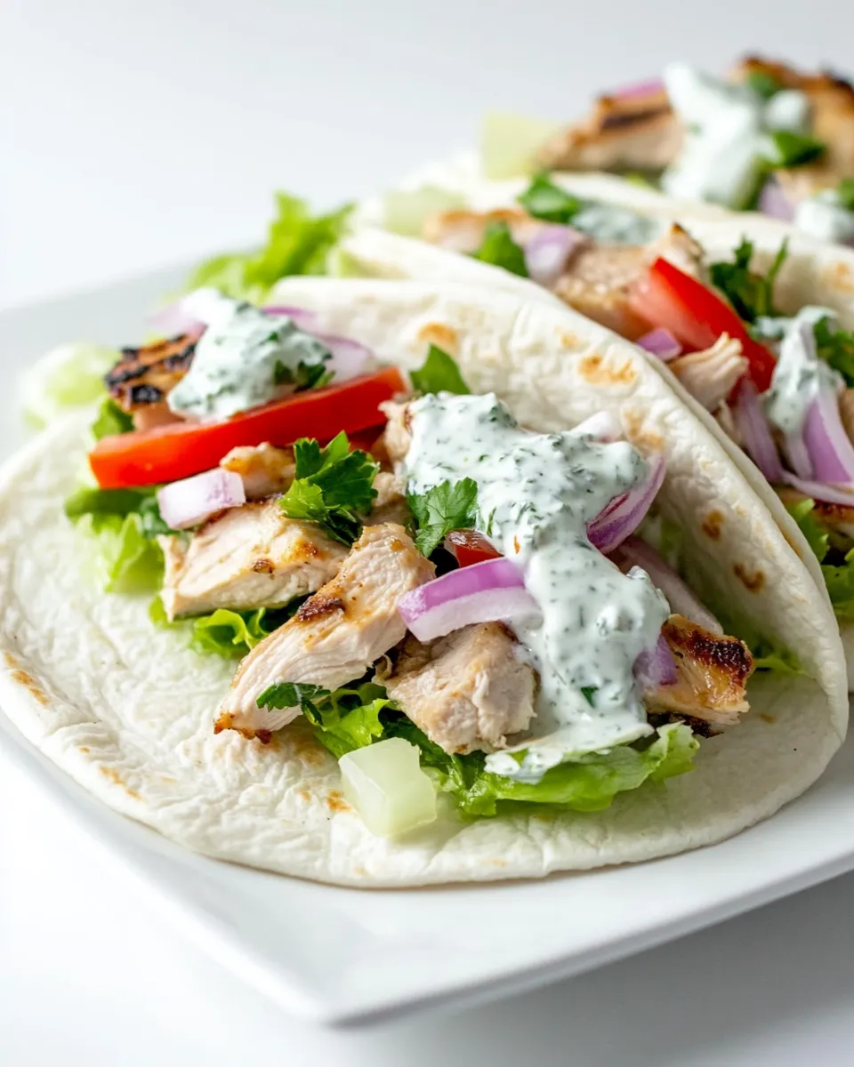 Classic Instant Pot Chicken Gyros image