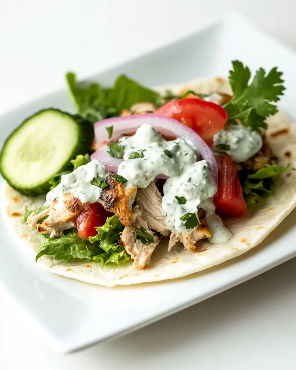 Easy Instant Pot Chicken Gyros recipe photo