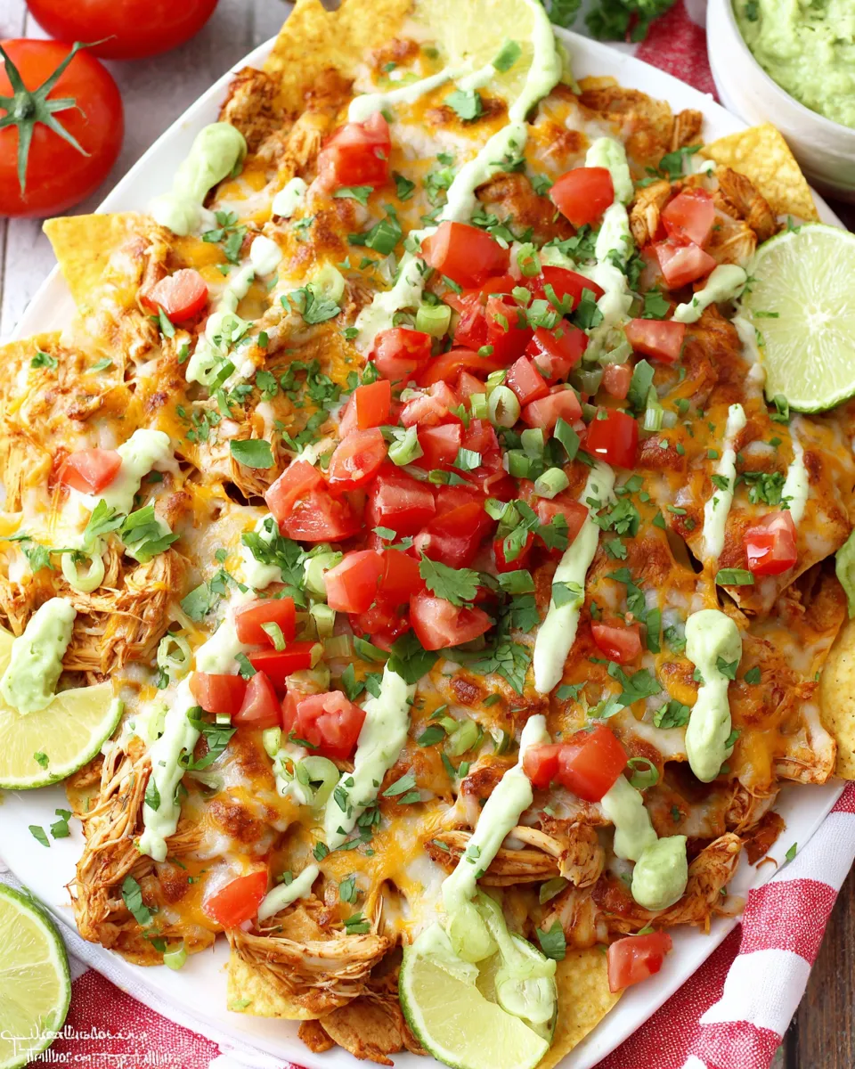 Easy Instant Pot Chicken Nachos Recipe recipe photo