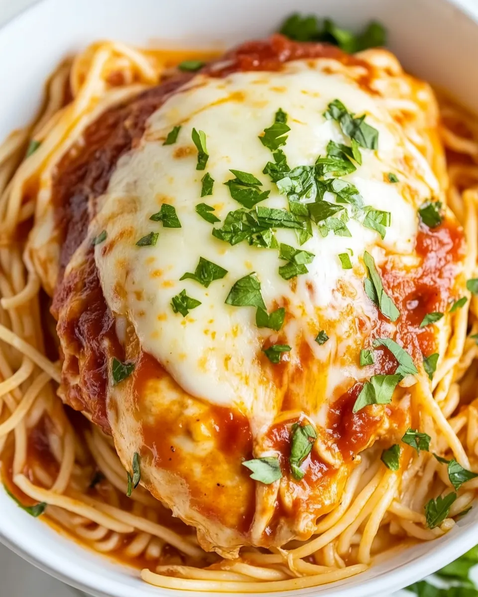 Homemade Instant Pot Chicken Parmesan photo