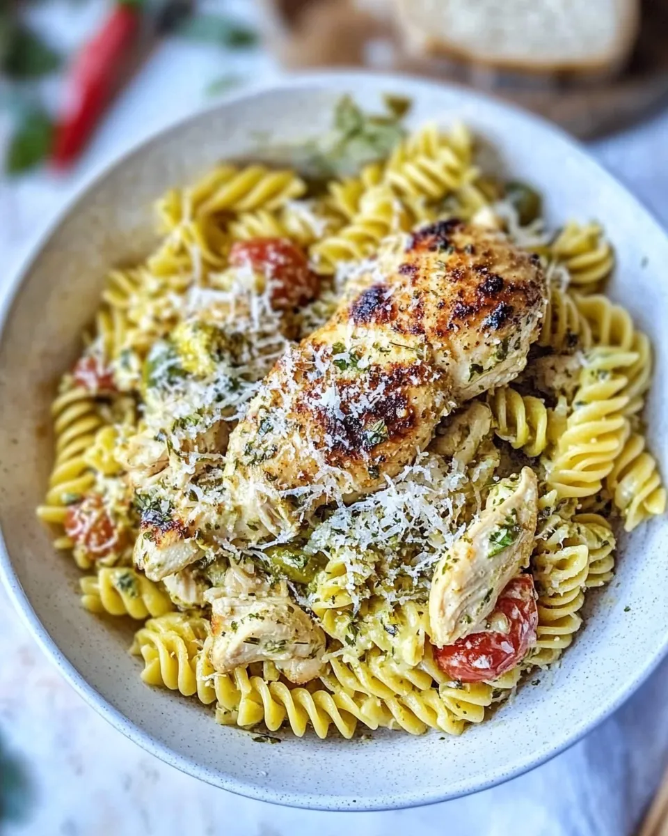 Homemade Instant Pot Chicken Pasta Dinner photo