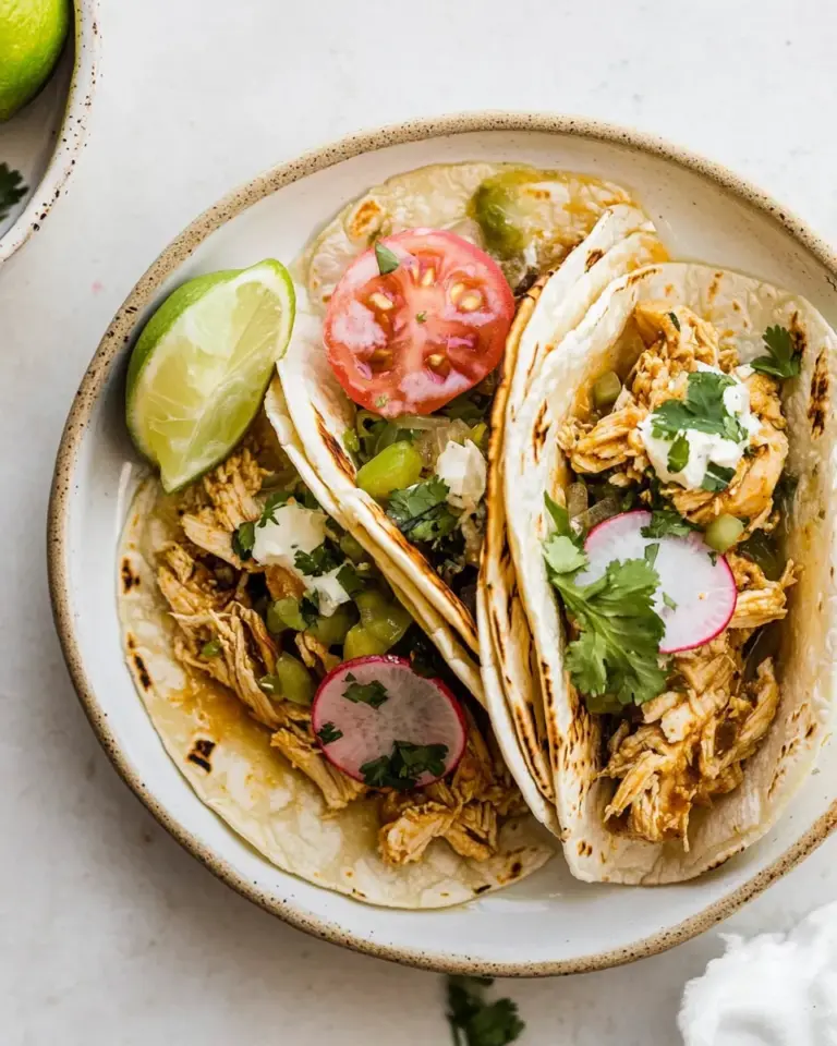 Homemade Instant Pot Chicken Tacos photo