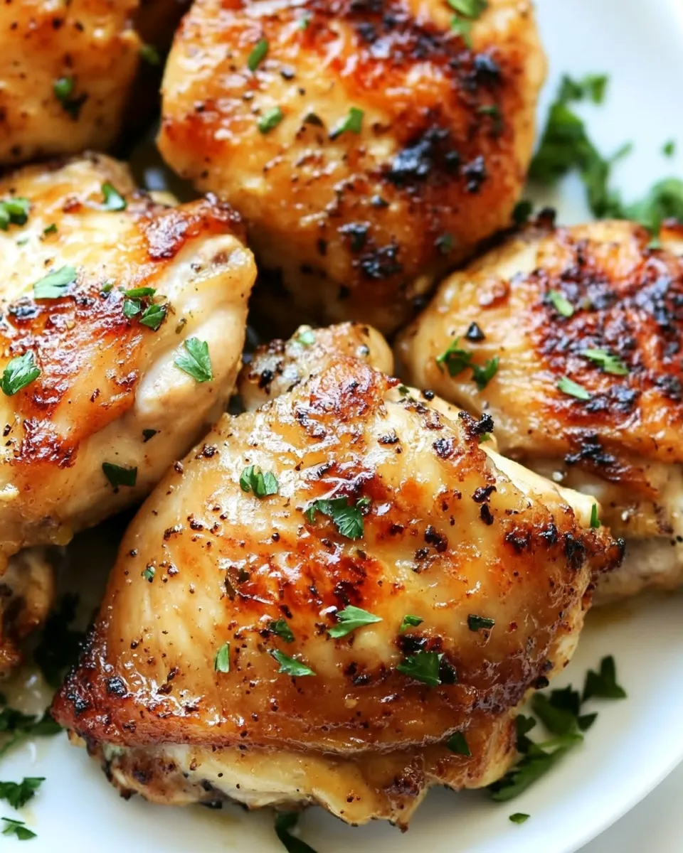 Easy Instant Pot Chicken Thighs Recipe recipe photo