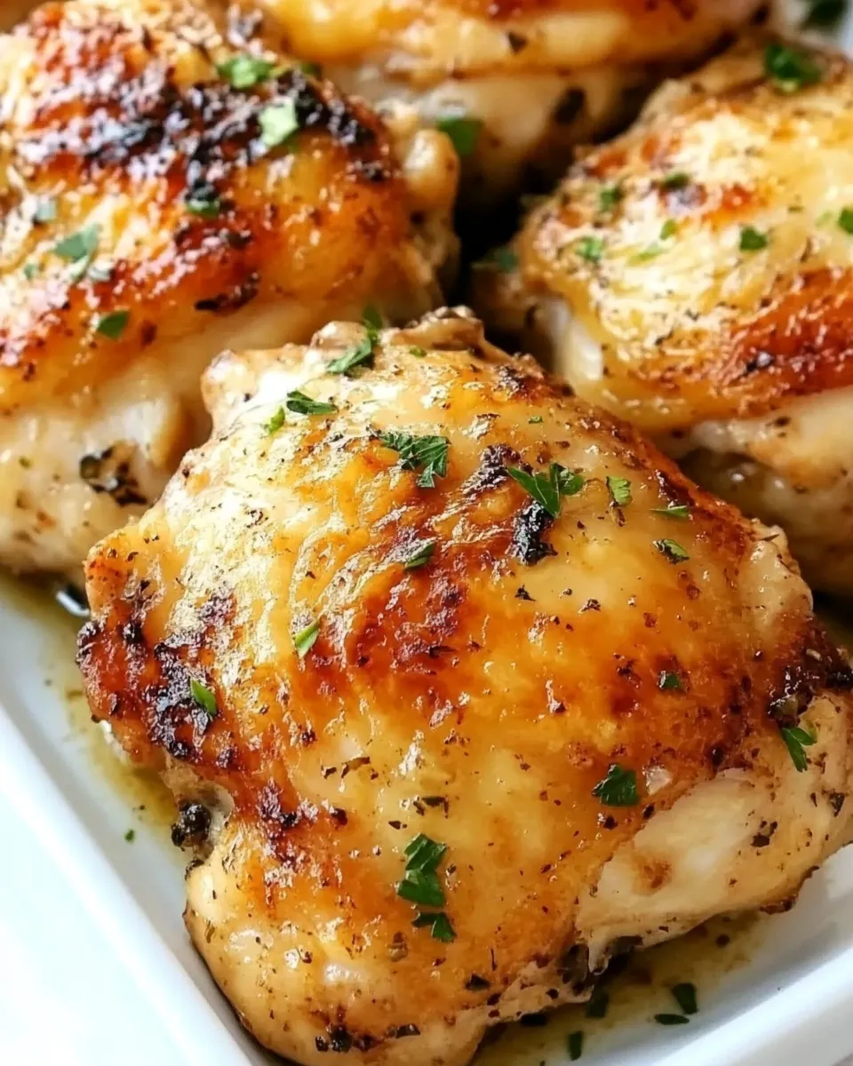 Delicious Instant Pot Chicken Thighs Recipe dish photo