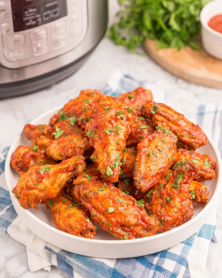 Homemade Instant Pot Chicken Wings recipe photo