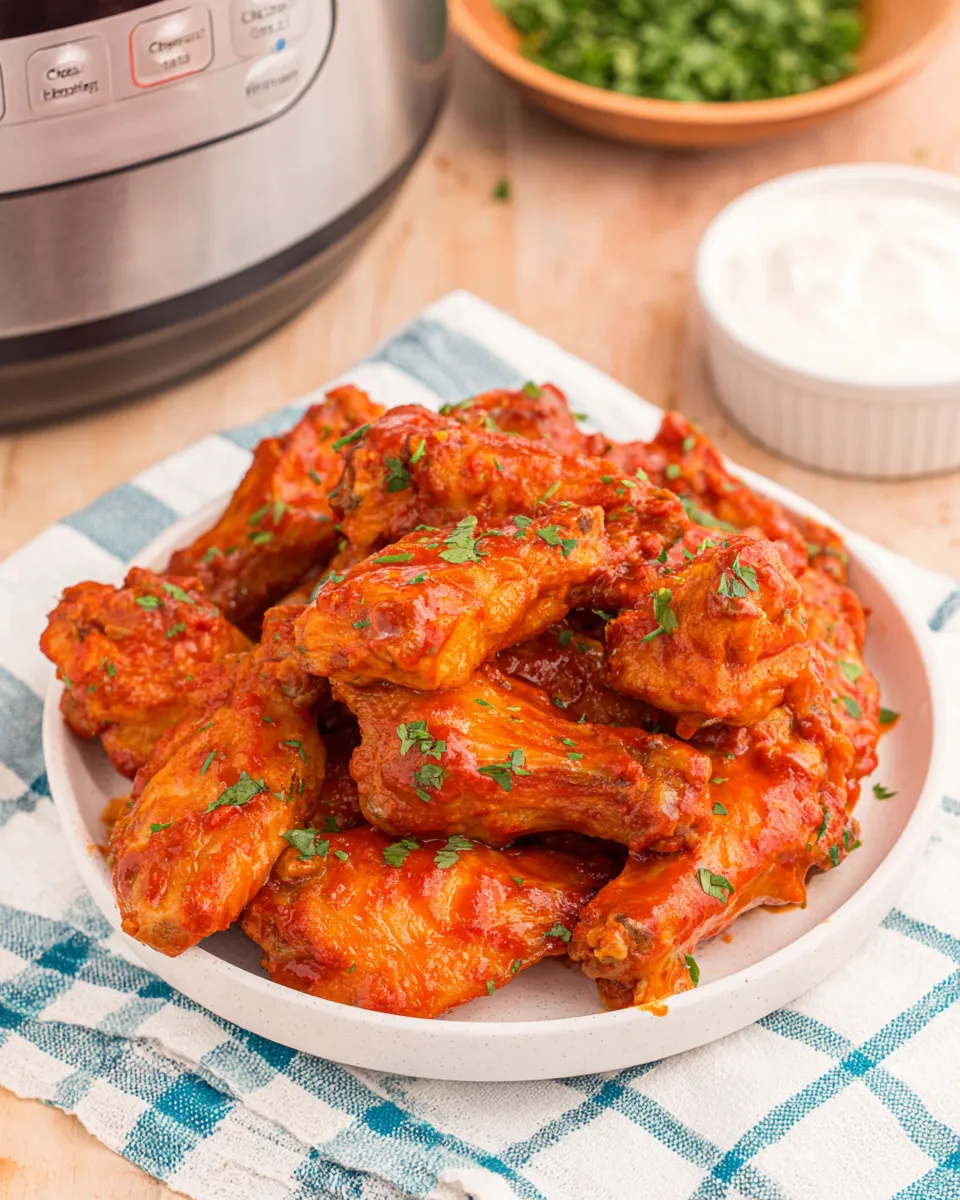Classic Instant Pot Chicken Wings dish photo