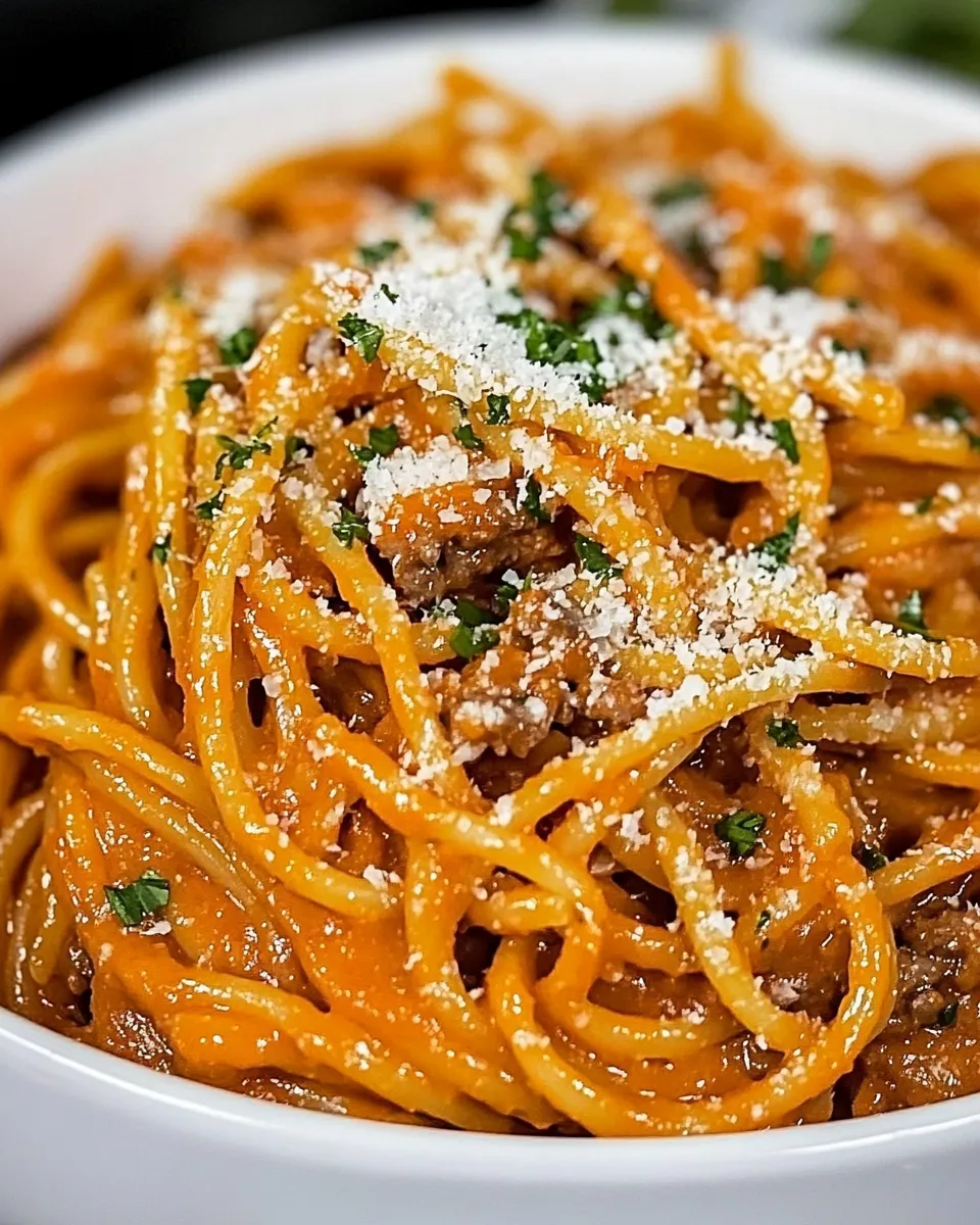 classic Instant Pot Cream Cheese Spaghetti image