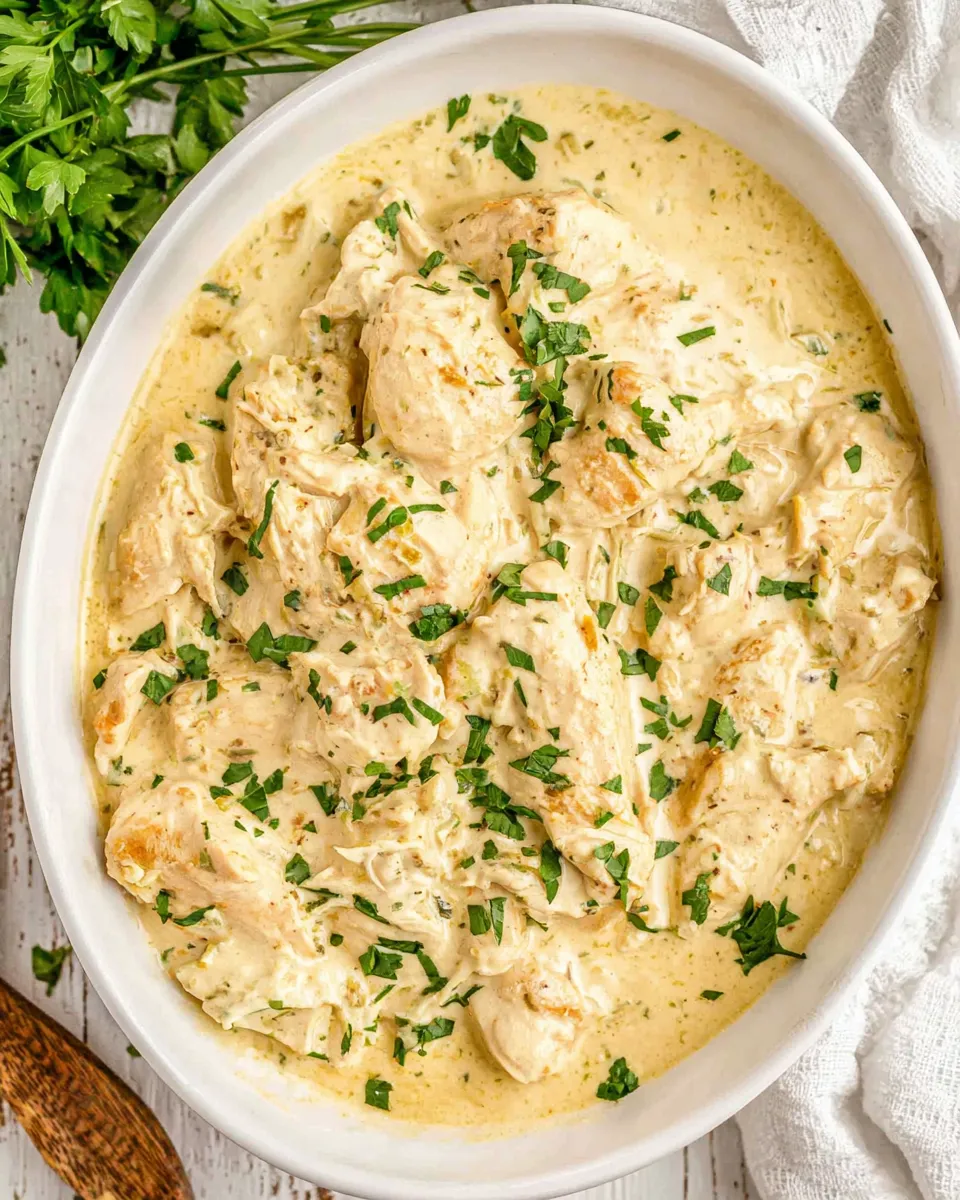 Easy Instant Pot Creamy Ranch Chicken recipe image