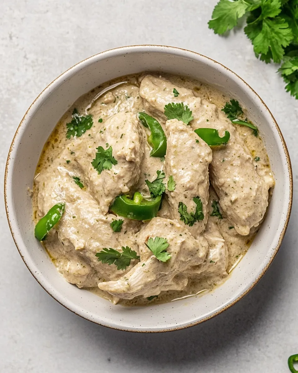Classic Instant Pot Creamy Salsa Verde Chicken image
