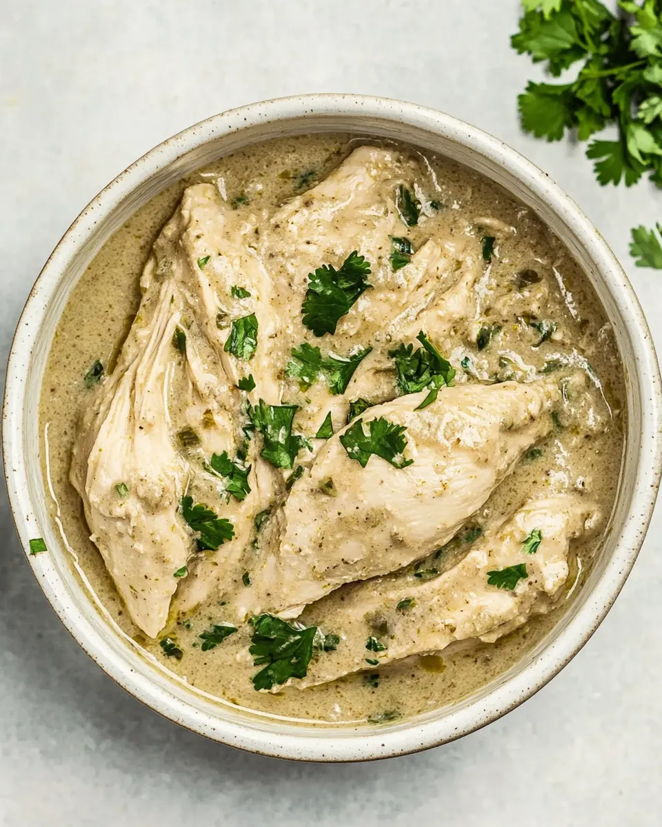 Easy Instant Pot Creamy Salsa Verde Chicken recipe photo