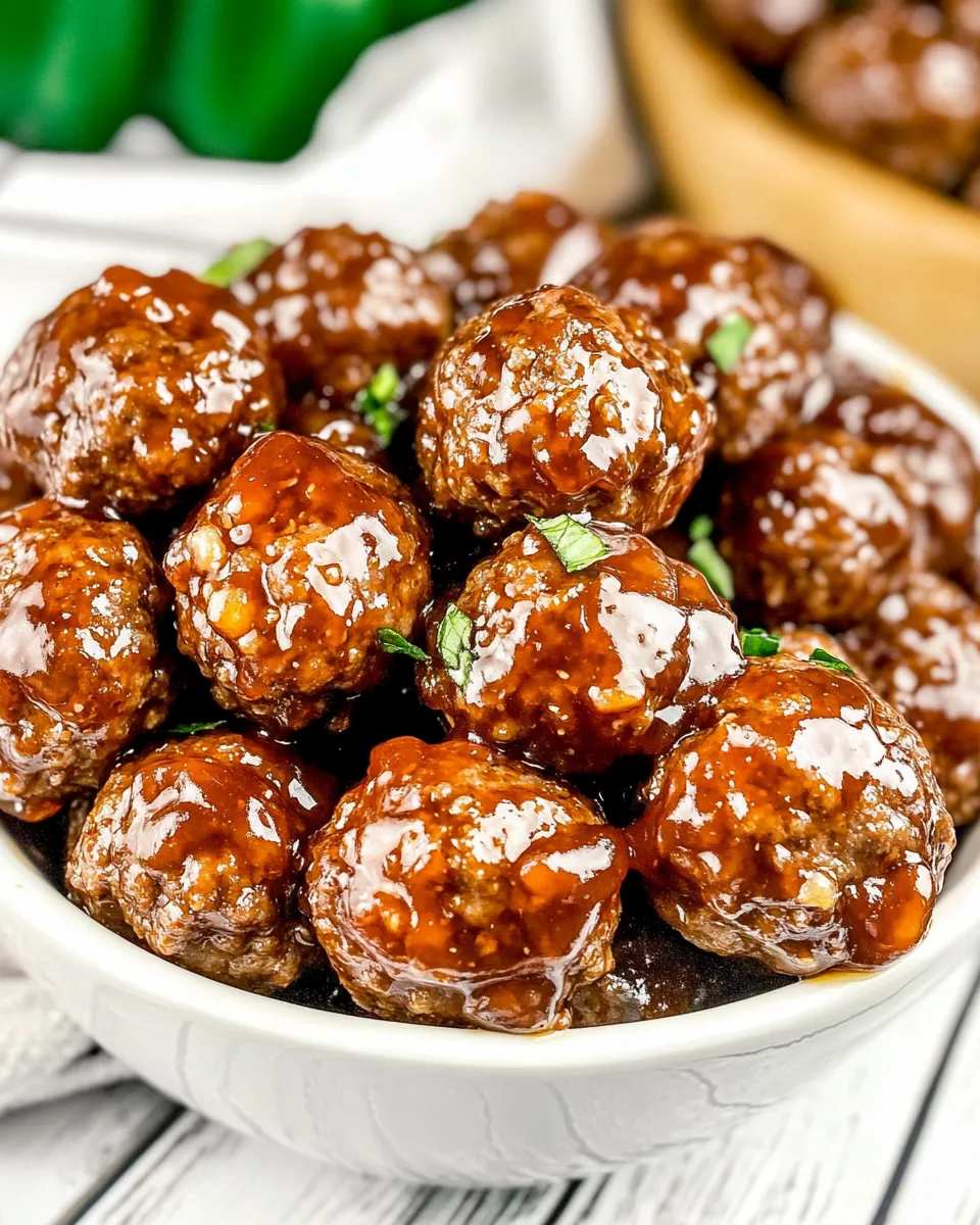 Classic Instant Pot Grape Jelly Meatballs image