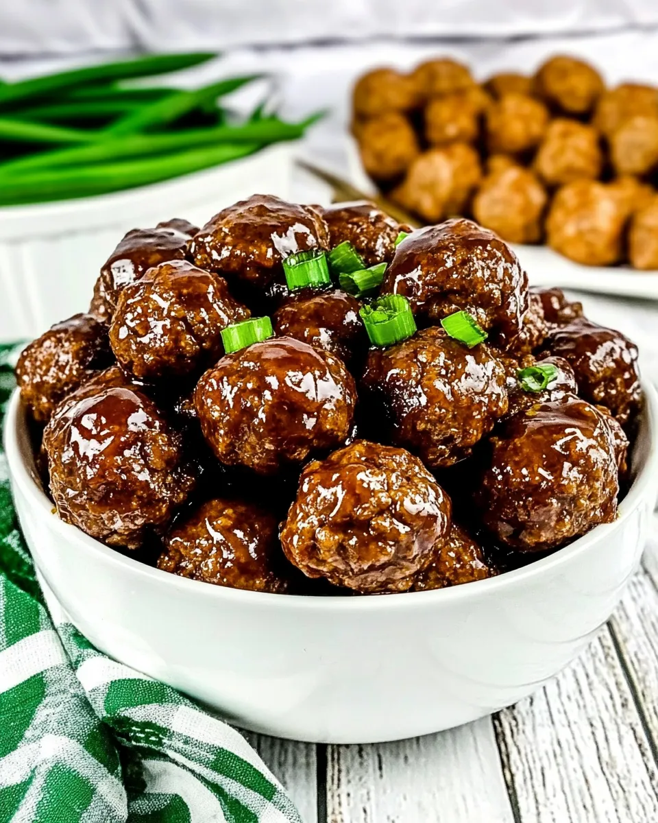 Delicious Instant Pot Grape Jelly Meatballs shot