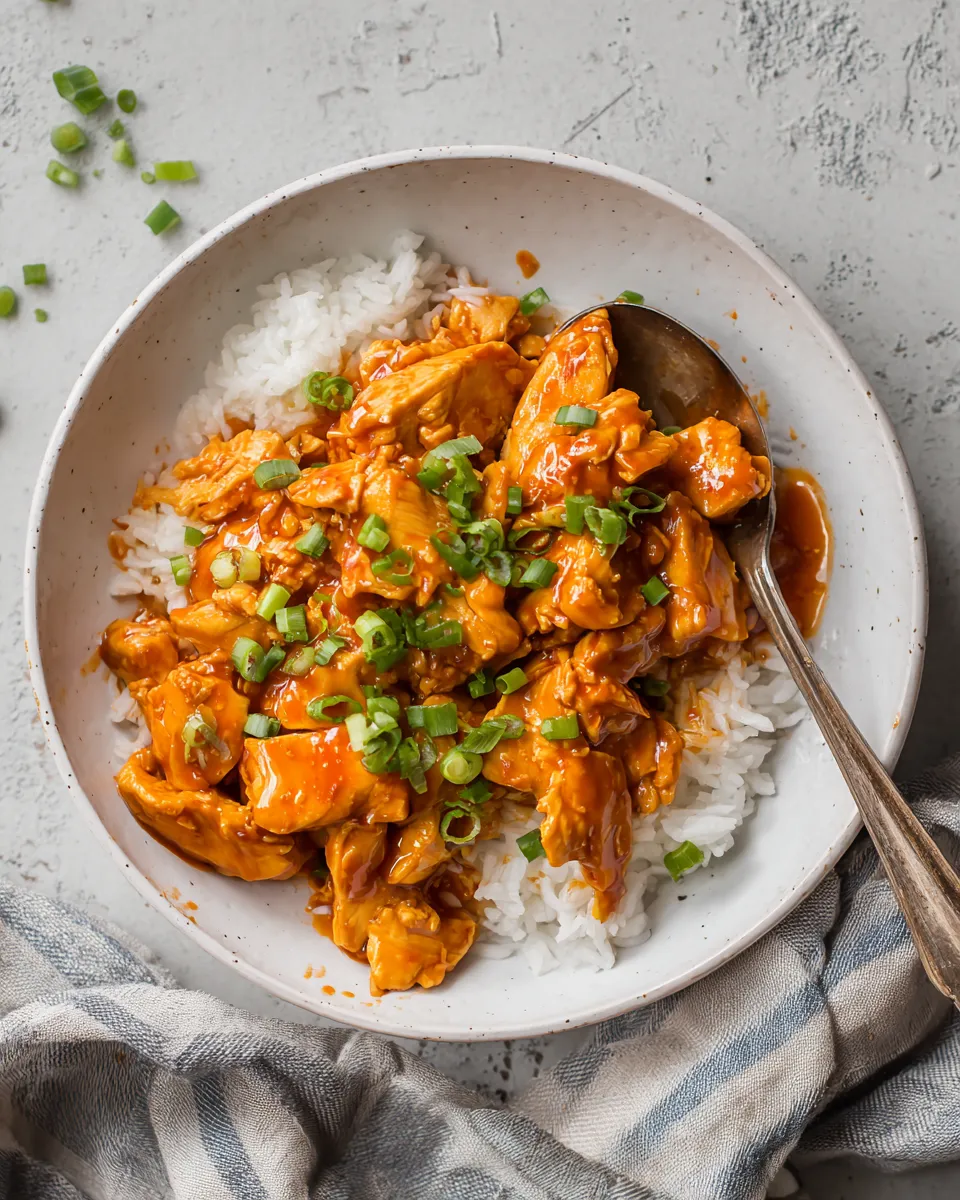 Homemade Instant Pot Honey Sriracha Chicken photo