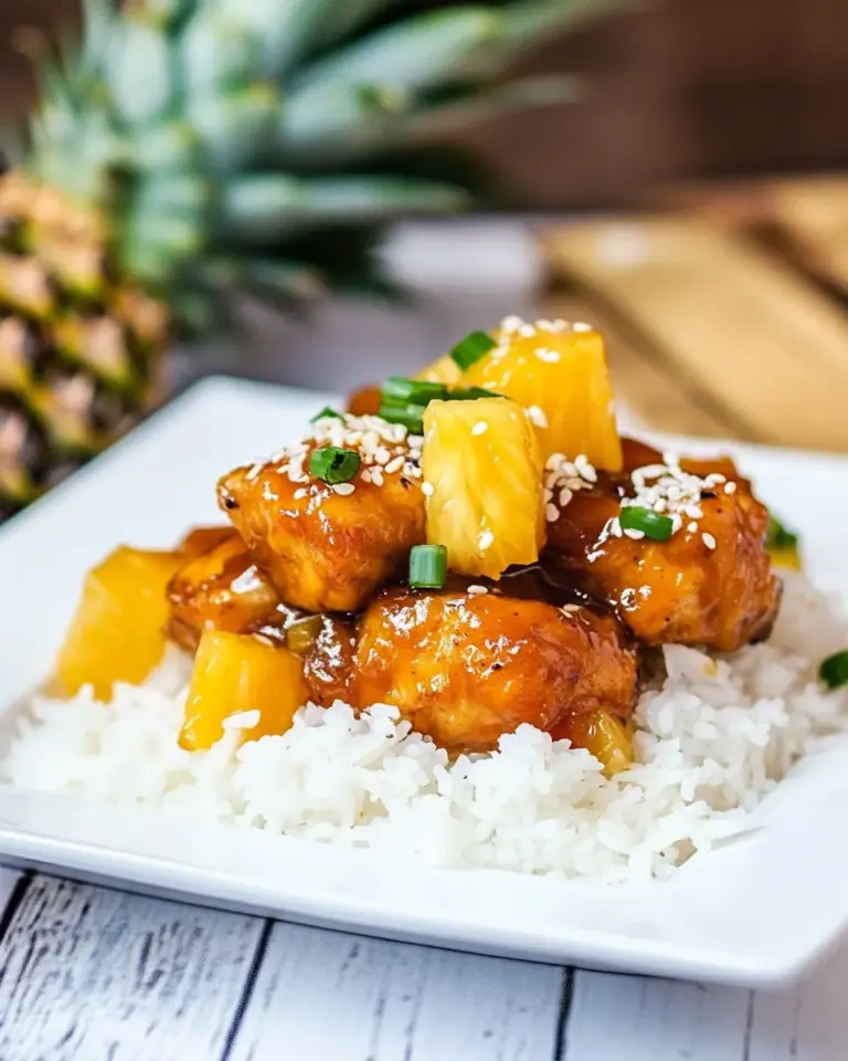 Homemade Instant Pot Pineapple Chicken photo