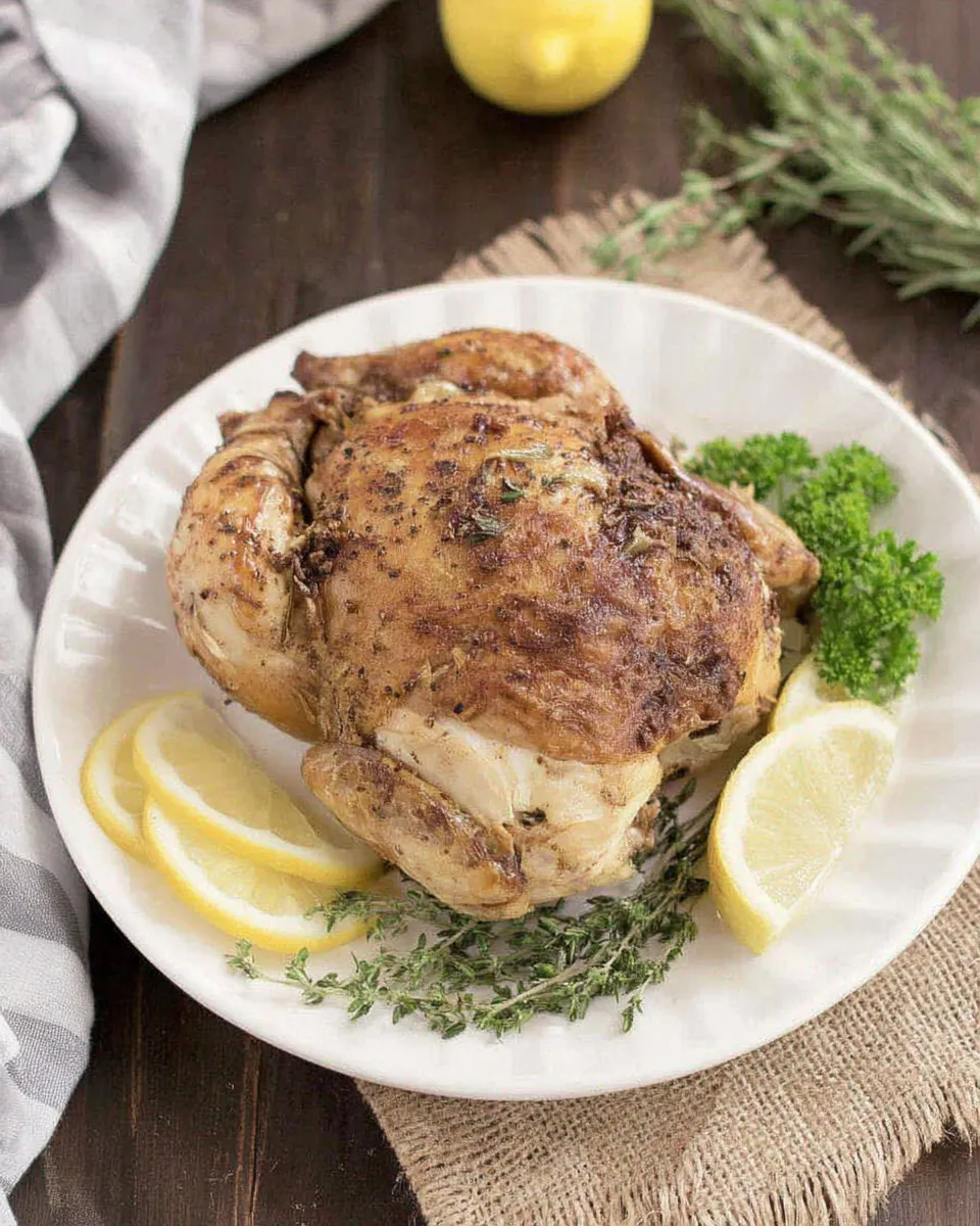 Homemade Instant Pot Rotisserie Chicken photo