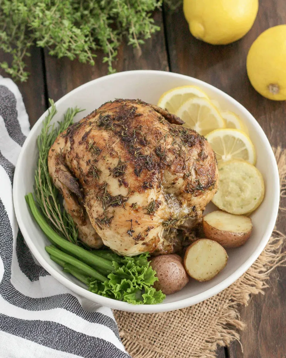 Easy Instant Pot Rotisserie Chicken recipe photo