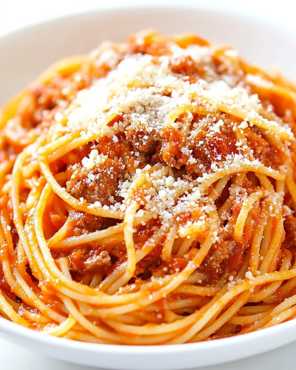 Homemade Instant Pot Spaghetti Recipe photo