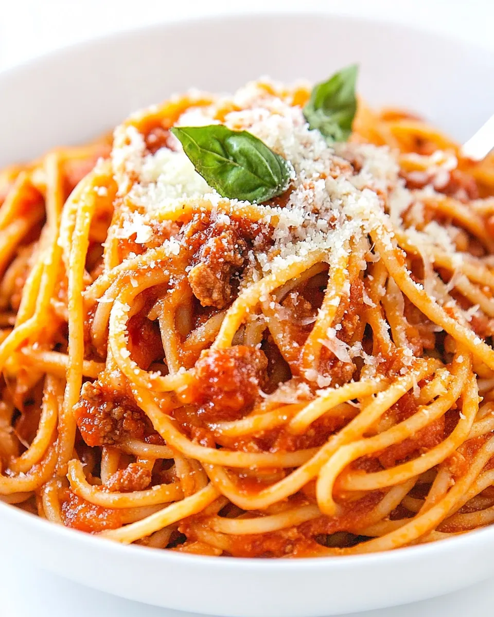 Easy Instant Pot Spaghetti Recipe picture