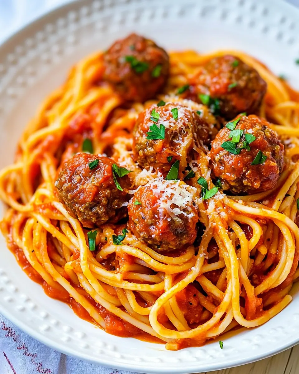 Classic Instant Pot Spaghetti and Meatballs image