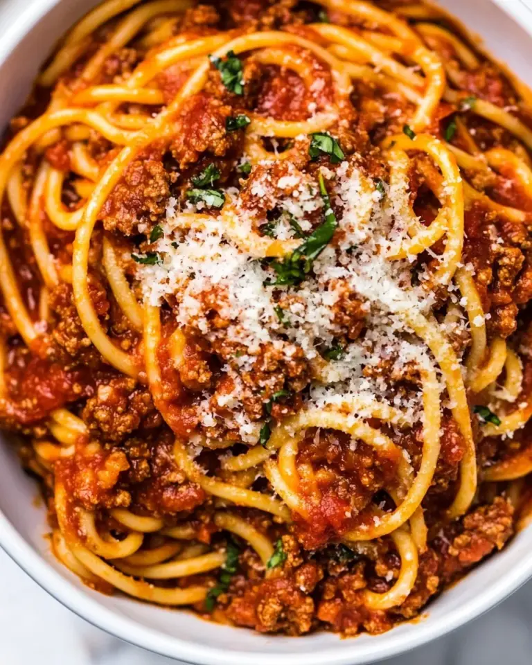 Homemade Instant Pot Spaghetti with Meat Sauce photo