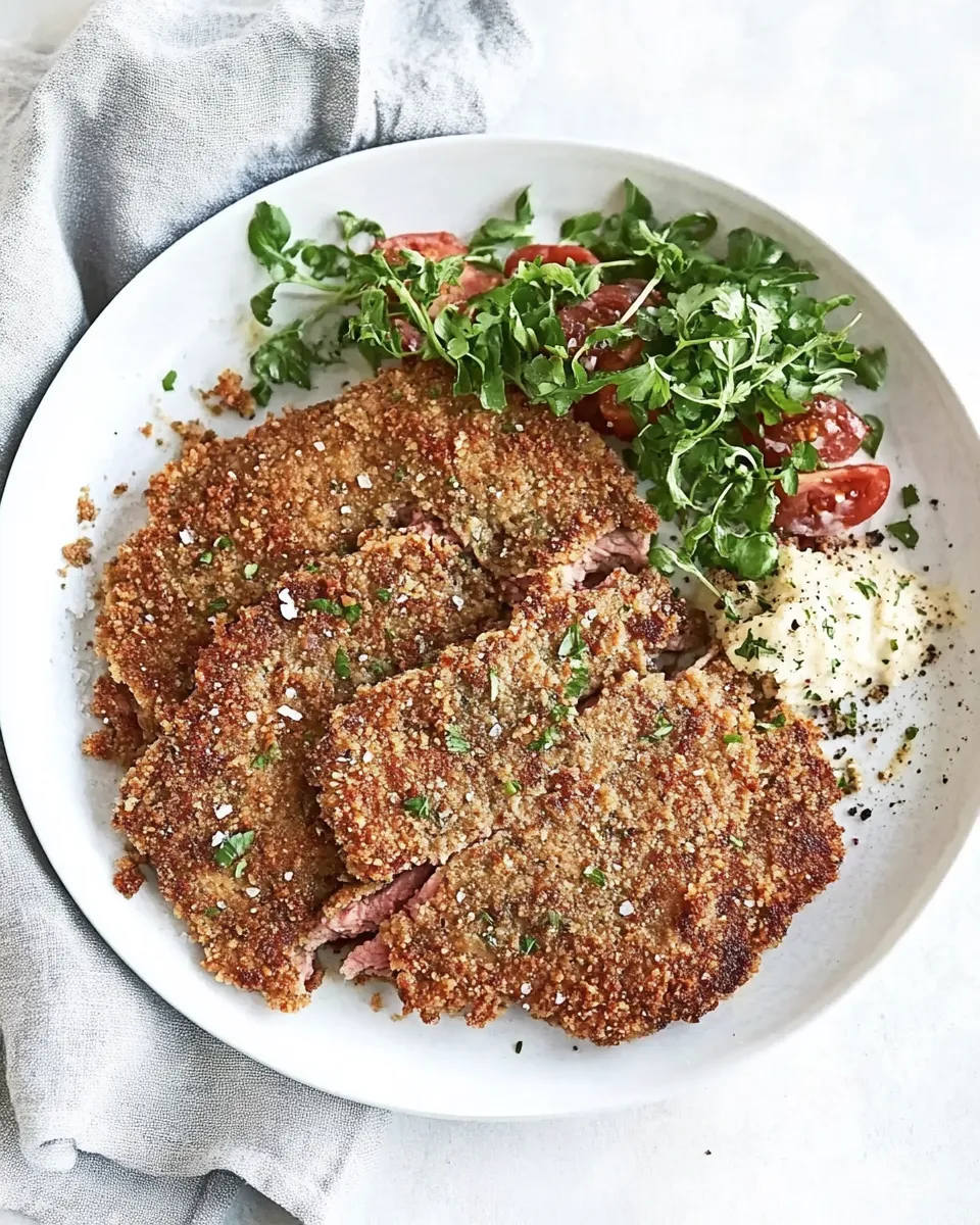 Homemade Italian Breaded Steak Recipe photo
