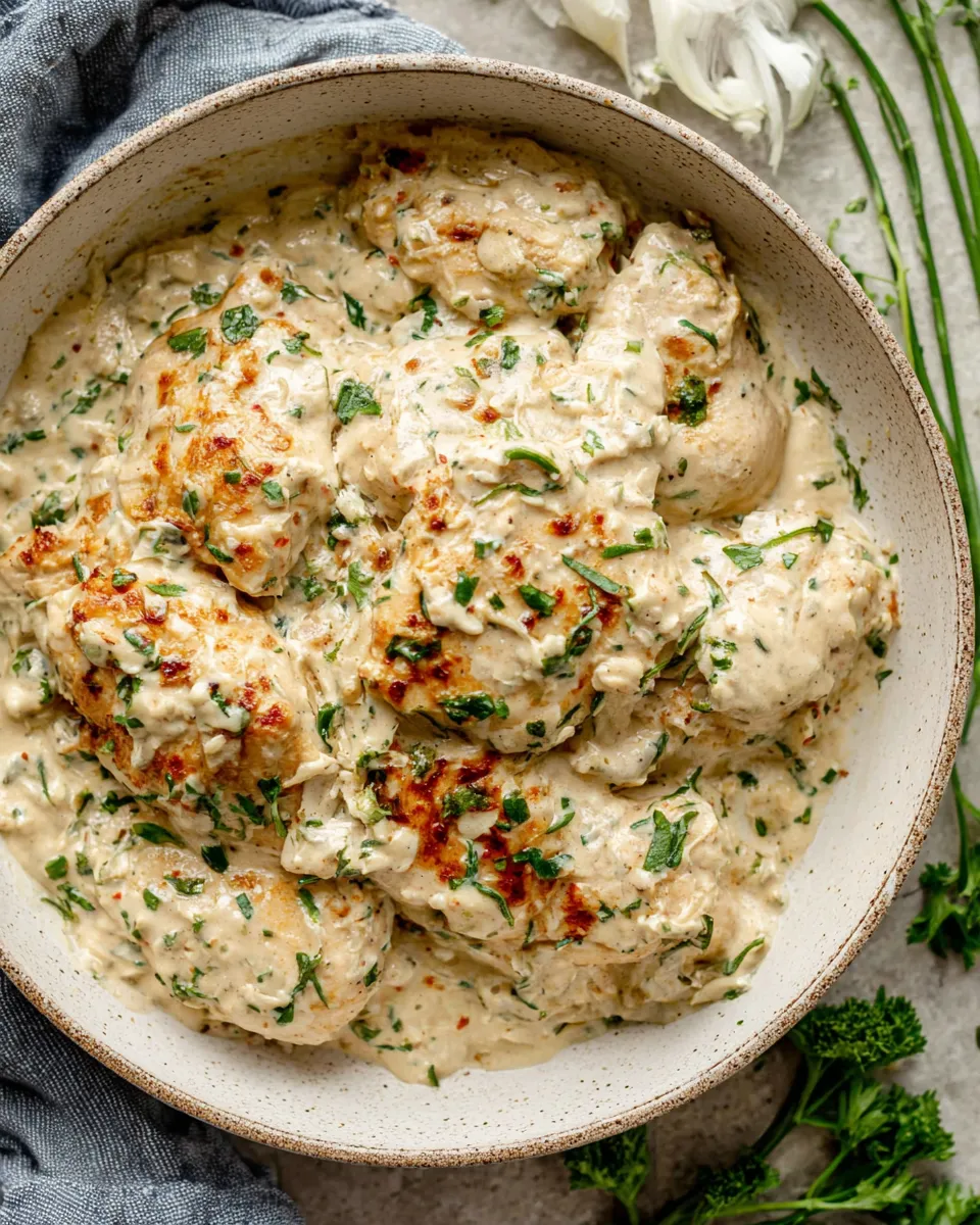 Classic Italian Cream Cheese Chicken recipe image