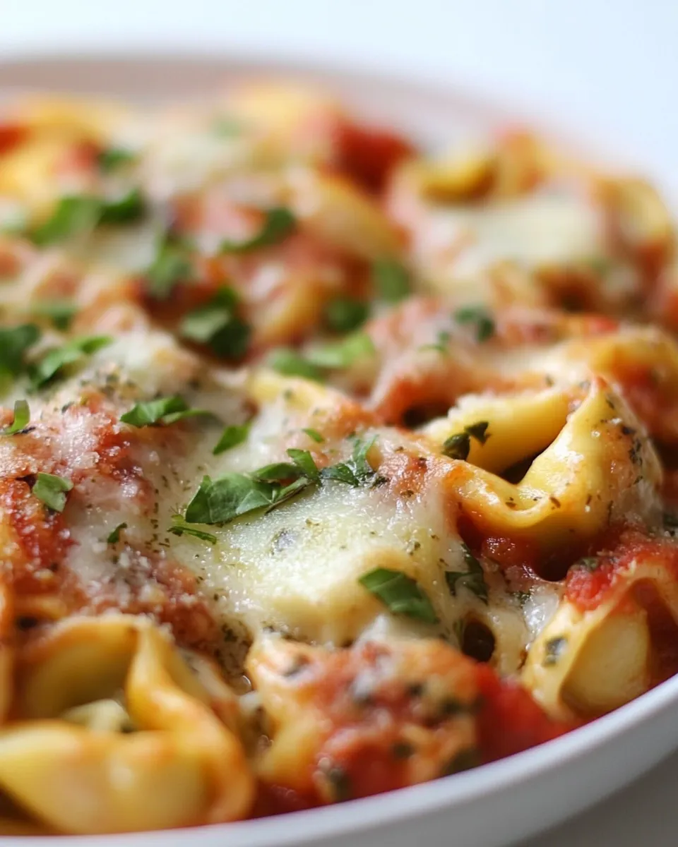 Classic Italian Herb Baked Cheese Tortellini image