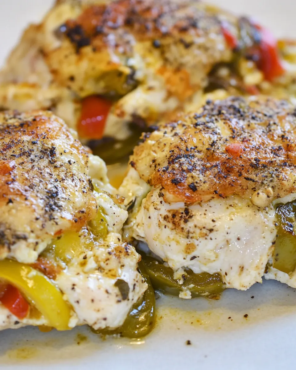 Easy Jalapeno Popper Stuffed Chicken recipe photo