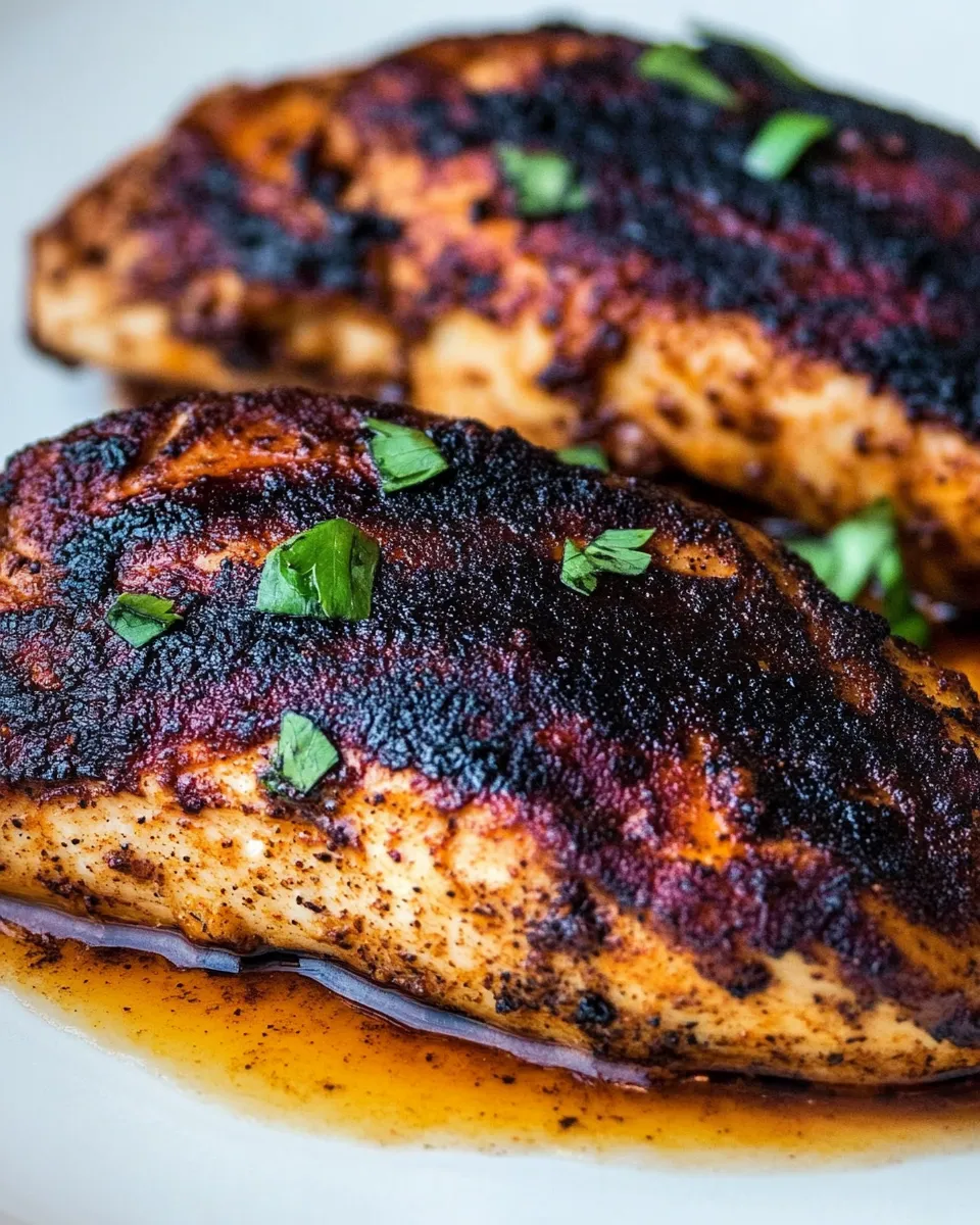 Easy Keto Blackened Chicken recipe image