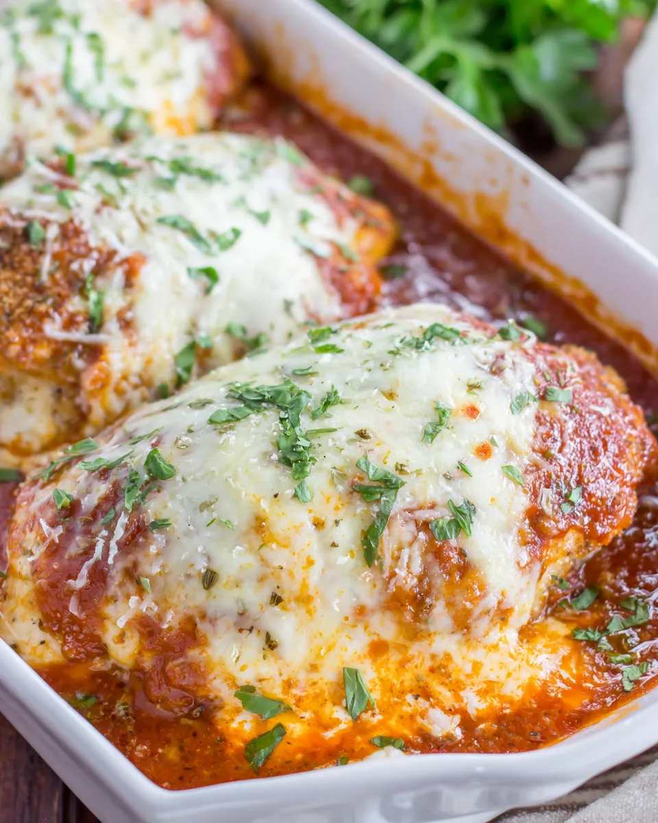 Homemade Keto Chicken Parmesan (Grain-Free) recipe photo