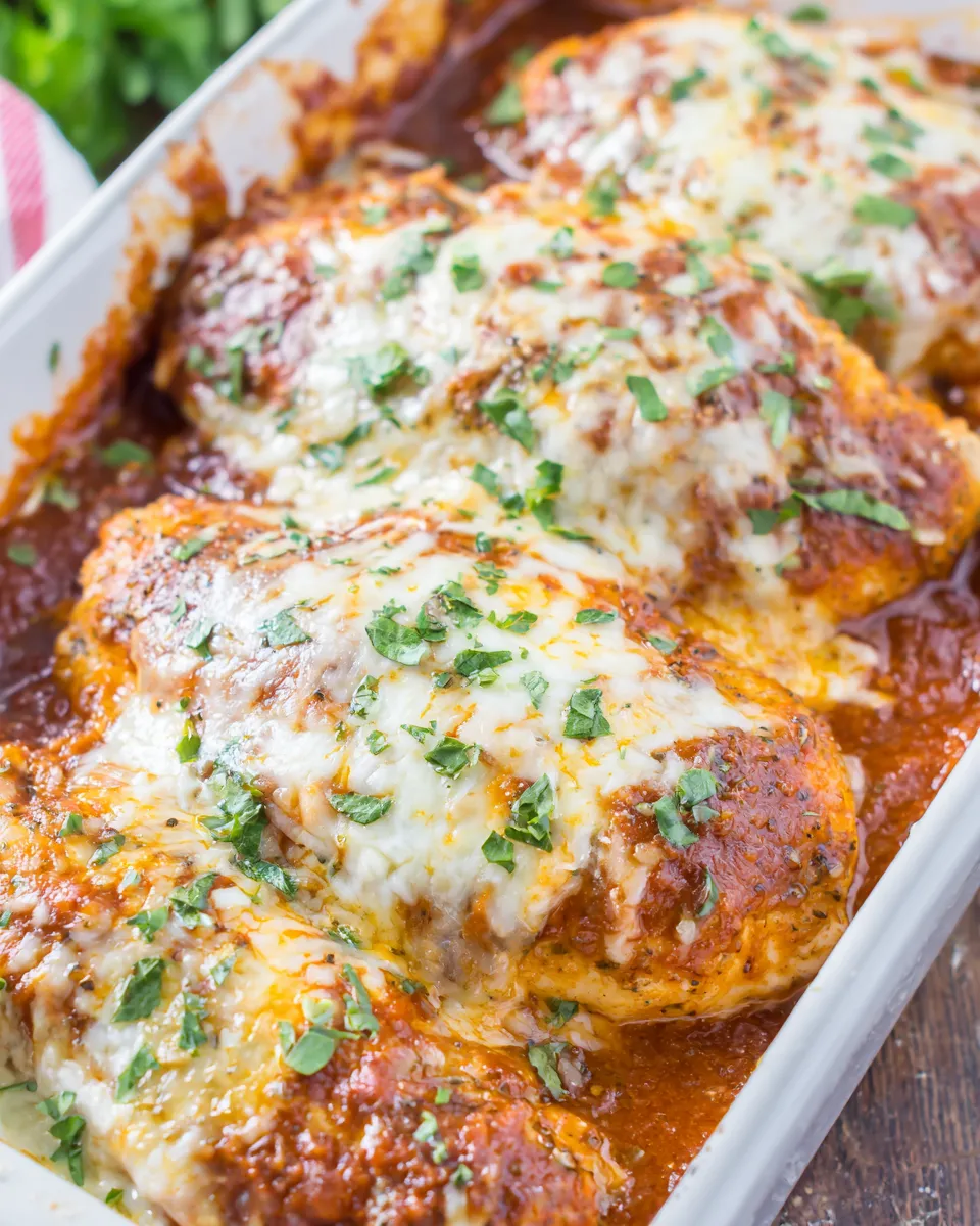 Classic Keto Chicken Parmesan (Grain-Free) dish photo