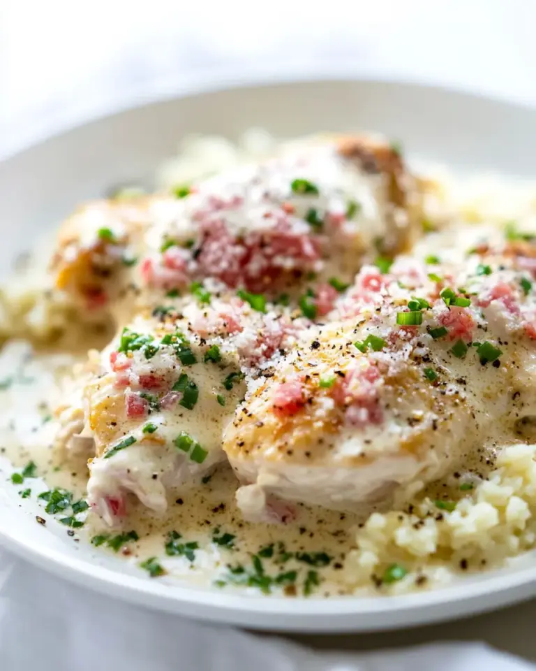 Homemade Keto Chicken in Cream Sauce photo
