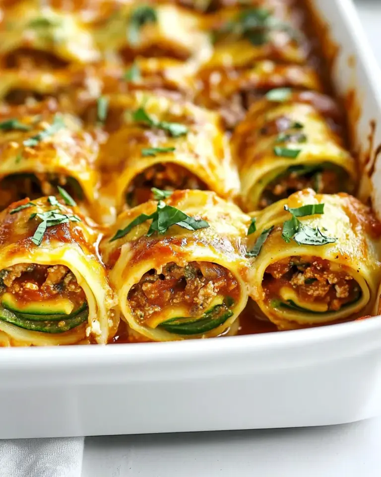Homemade Keto Lasagna Roll Ups photo