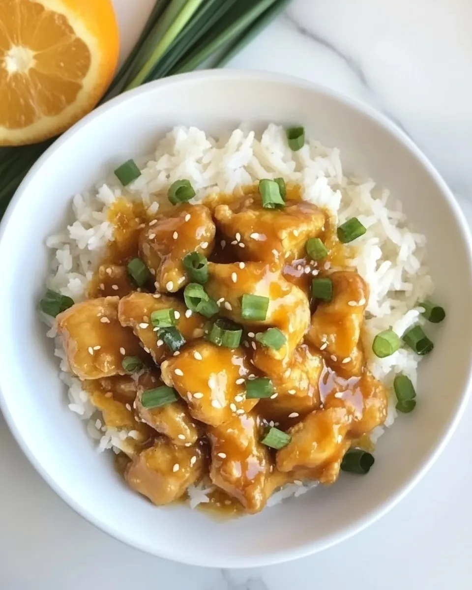 Easy Keto Orange Chicken recipe photo
