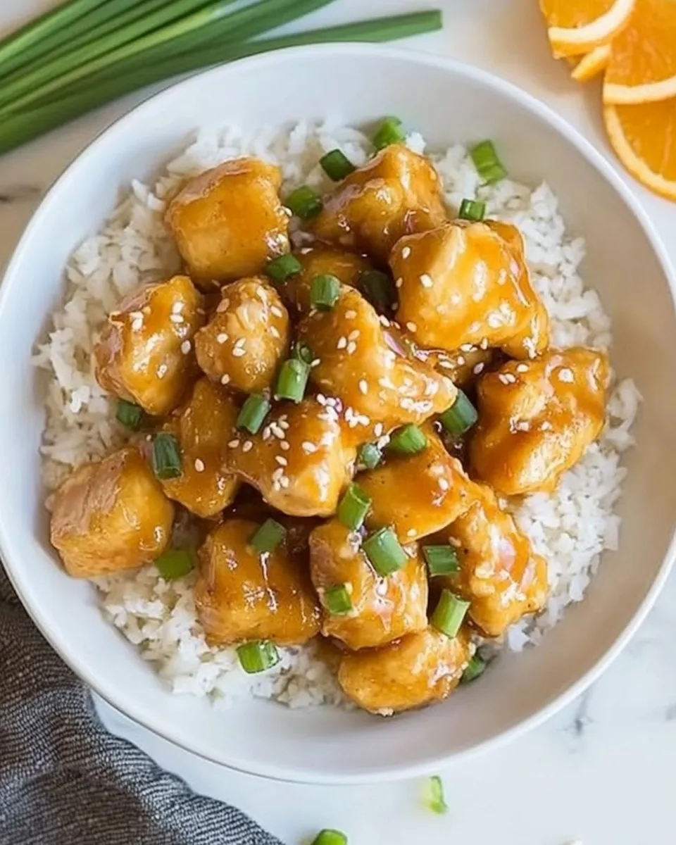 Delicious Keto Orange Chicken dish photo