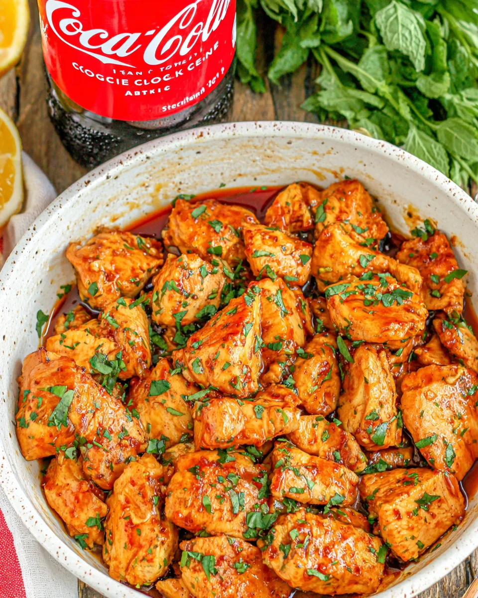 Classic Kickin Coca-Cola Chicken dish photo
