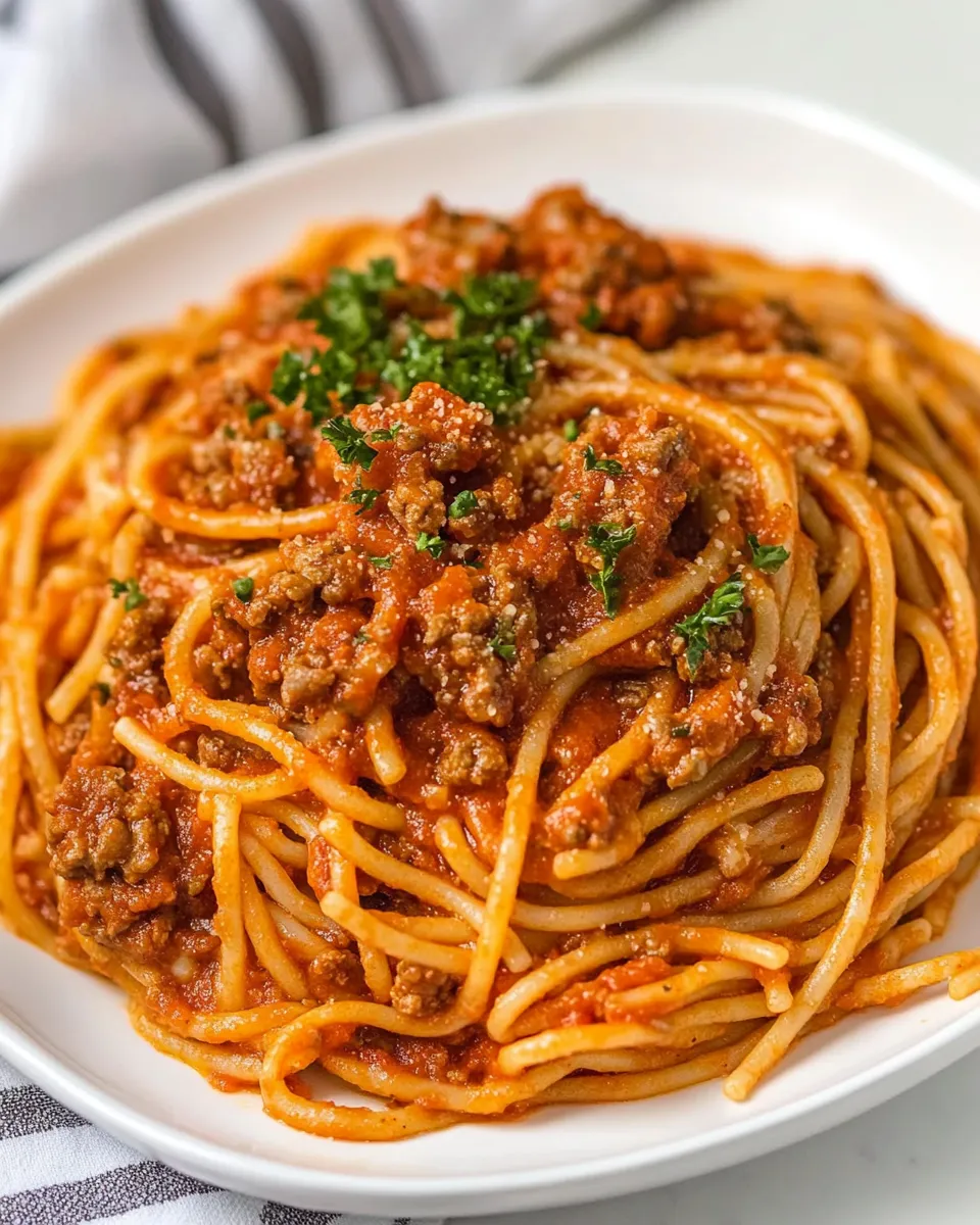 Easy Kid-Friendly Spaghetti recipe photo
