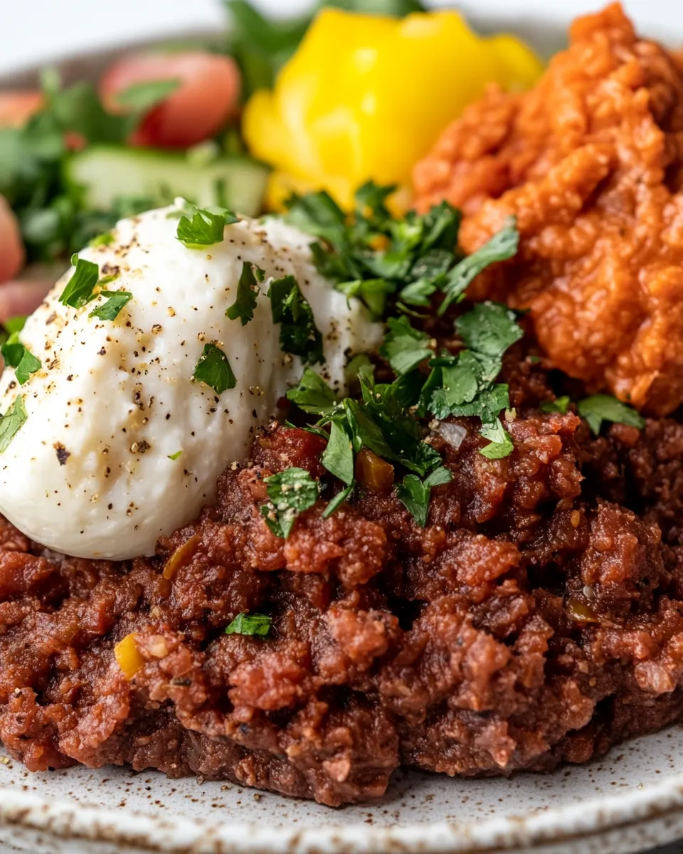 easy Kitfo (Ethiopian Steak Tartare) picture